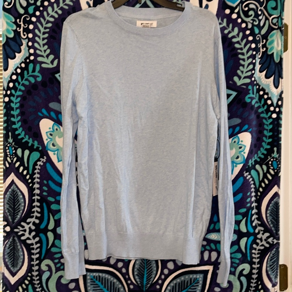NWT William Rast blue seawater M